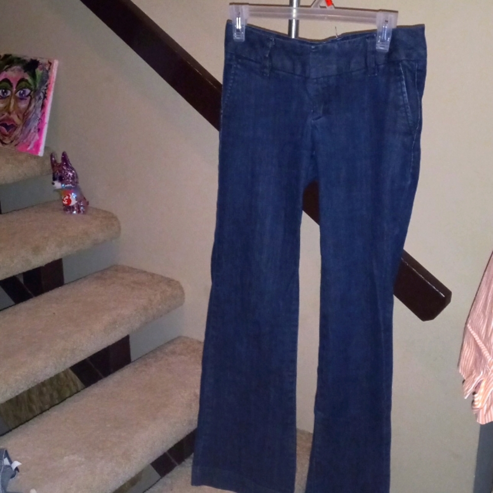 Gap Blue Denim Wide Leg Size 1 Jeans